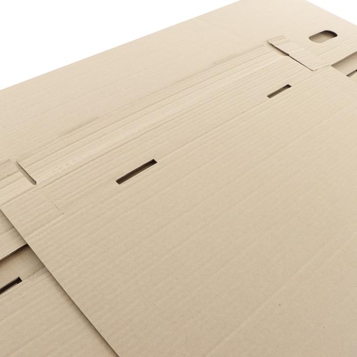 УЦЕНКА Короб архивный Calligrata, 480×325×295 мм, гофрокартон, коричневый - Фото 1