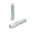 Дюбель ТУНДРА, тип S, распорный, полипропиленовый, 10х50 мм, 500 шт - фото 24289988