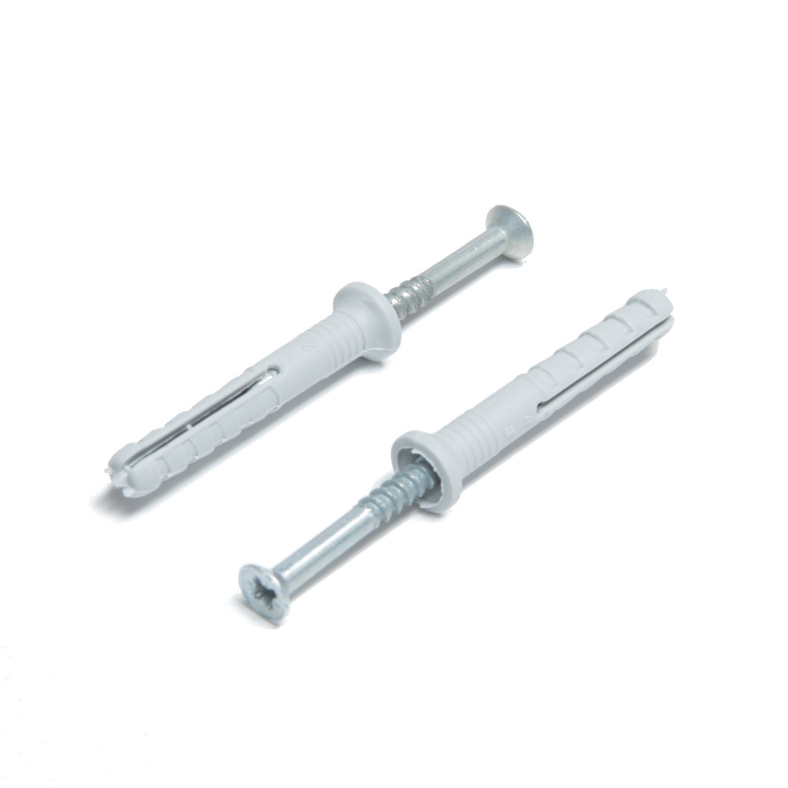 Дюбель-гвоздь "ТУНДРА", распорный, нейлоновый, потайная манжета, 6х40 ...