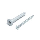 Дюбель-гвоздь "ТУНДРА", распорный, нейлоновый, грибовидная манжета, 6х40 мм, 100 шт 9501125 - фото 16371055