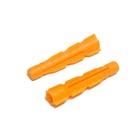 Дюбель ТУНДРА, универсальный, без бортика, полипропиленовый, 6x37 мм, 1000 шт - Фото 3