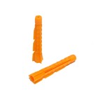 Дюбель ТУНДРА, универсальный, без бортика, полипропиленовый, 6×42 мм, 1000 шт. - Фото 2