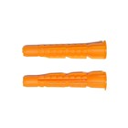 Дюбель ТУНДРА, универсальный, c бортиком, полипропиленовый, 8×52 мм, 500 шт. - Фото 5