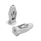 Дюбель ТУНДРА, бабочка, для пустотелых конструкций, нейлоновый, 8×28 мм, 500 шт. - Фото 4