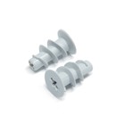 Дюбель ТУНДРА, для гипсокартона, DRIVA, без сверла, нейлоновый, 14×23 мм, 500 шт. - Фото 3