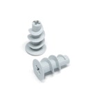 Дюбель ТУНДРА, для гипсокартона, DRIVA, без сверла, нейлоновый, 14×23 мм, 500 шт. - Фото 4