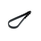 Дюбель-хомут ТУНДРА, для круглого кабеля, нейлоновый, 19-25 мм, черный, 100 шт. - Фото 5