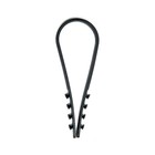 Дюбель-хомут ТУНДРА, для круглого кабеля, нейлоновый, 19-25 мм, черный, 100 шт. - Фото 6