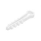 Дюбель-хомут ТУНДРА, для плоского кабеля, нейлоновый, 8 мм, белый, 100 шт. - Фото 5