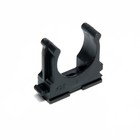 Клипса для труб 25 мм, цвет черный, 250 шт. - фото 22066536