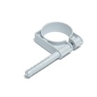 Хомут для труб быс.монт. с гвоздем 32×8×50 мм, 25 шт. - фото 51868586