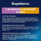 Влажный корм Felix Аппетитные кусочки для кошек, ягненок и курица в желе, пауч 75 г - Фото 4