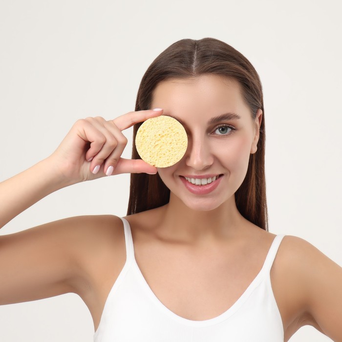 Набор «Девушка», 3 предмета: роллер, гуаша, спонж для умывания 33565