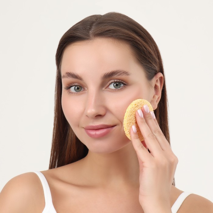 Набор «Девушка», 3 предмета: роллер, гуаша, спонж для умывания 33565