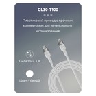 Кабель Accesstyle CL30-T100 White, Type-C - Lightning, 3 А, TPU, быстрая зарядка, 1 м, белый - фото 51460009 Кабель Accesstyle CL30-T100 White, Type-C - Lightning, 3 А, TPU, быстрая зарядка, 1 м, белый - фото 51460009