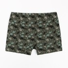 Трусы-боксеры для мальчика, цвет хаки, Дино, рост 116-122 - фото 53152169