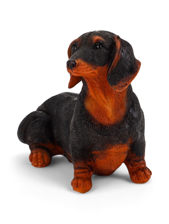 Садовая фигура из полистоуна «Собака такса», 20×20×12 см - Фото 1