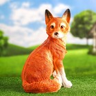 Садовая фигура "Лиса сидящая" 38х30см - фото 22066992