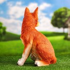 Садовая фигура "Лиса сидящая" 38х30см - фото 22066994