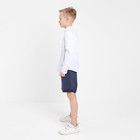 Рубашка для мальчика MINAKU цвет белый, рост 146 см - Фото 2