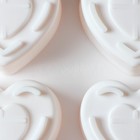 Форма для муссовых десертов Доляна «Сердце», силикон, 29×17×4,3 см, 8 ячеек (5,5×6,2×3,5 см), цвет белый - фото 4374000