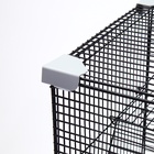 Клетка для грызунов «Пижон», 42×30×65 см, 4 этажа, 2 домика, колесо, миска, бежевая - Фото 20