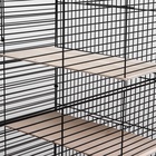 Клетка для шиншиллы «Пижон» №10, разборная, 58×40×88, бежевая - Фото 10