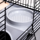 Клетка для шиншиллы «Пижон» №19, разборная, 58×40×49, серая - Фото 11