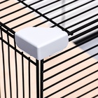 Клетка для шиншиллы «Пижон» №19, разборная, 58×40×49, серая - Фото 14