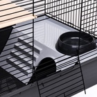 Клетка для шиншиллы «Пижон» №19, разборная, 58×40×49, серая - Фото 10