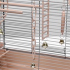 Клетка для птиц «Пижон» №100, разборная, 42×30×37 см, укомплектованная, бежевая - Фото 19