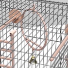 Клетка для птиц «Пижон» №100, разборная, 42×30×37 см, укомплектованная, бежевая - Фото 20