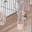 Клетка для птиц «Пижон» №100, разборная, 42×30×37 см, укомплектованная, бежевая - Фото 11