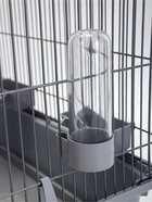 Клетка для птиц "Пижон", разборная, 42 х 30 х 94см (укомплект.) светло-серая - Фото 9