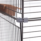 Клетка для птиц «Пижон» №104-Б, разборная, 58×40×88 с, 2 секции, бежевая - Фото 11