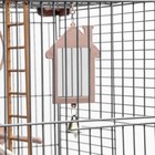 Клетка для птиц "Пижон" №104-Б, разборная, 2 секции, 58 х 40 х 88см, бежевая - Фото 11