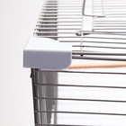 Клетка для птиц «Пижон» №104-Б, разборная, 58×40×88 с, 2 секции, бежевая - Фото 12