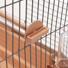 Клетка для птиц «Пижон» №104-Б, разборная, 58×40×88 с, 2 секции, бежевая - Фото 19