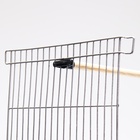 Клетка для птиц «Пижон» №104-Б, разборная, 58×40×88 с, 2 секции, бежевая - Фото 23