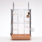 Клетка для птиц «Пижон» №104-Б, разборная, 58×40×88 с, 2 секции, бежевая - Фото 5