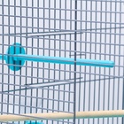 Клетка для птиц «Пижон» №104, разборная, 58×40×48 см, 1 секция, бирюзовая - Фото 10