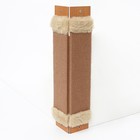 Когтеточка "Пижон" ковролиновая угловая, малая, 50 x 18 х 1,5 см, микс - Фото 7
