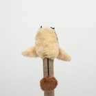 Когтеточка-столбик "Пижон" с совой, 35 х 35 х 59 см, джут, микс цветов - Фото 5