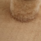 Комплекс для кошек с когтеточкой, угловой, 55 х 55 х 130,5 см, мех, джут, бежевый - Фото 5