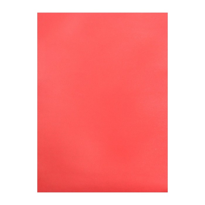 Картон цветной А3, немелованный, 190 г/м2, красный, цена за 1 лист - Фото 1
