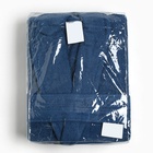 Халат махровый Этель, мужской размер 52-54 цвет синий, 100% хлопок, 320 г/м² - Фото 7