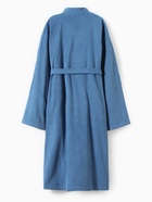 Халат махровый Этель, мужской размер 56-58 цвет синий, 100% хлопок, 320 г/м² - Фото 5