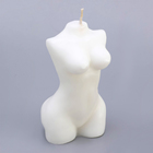 Свеча фигурная в подарочной коробке "Женский силуэт", 10 см, белая - Фото 4