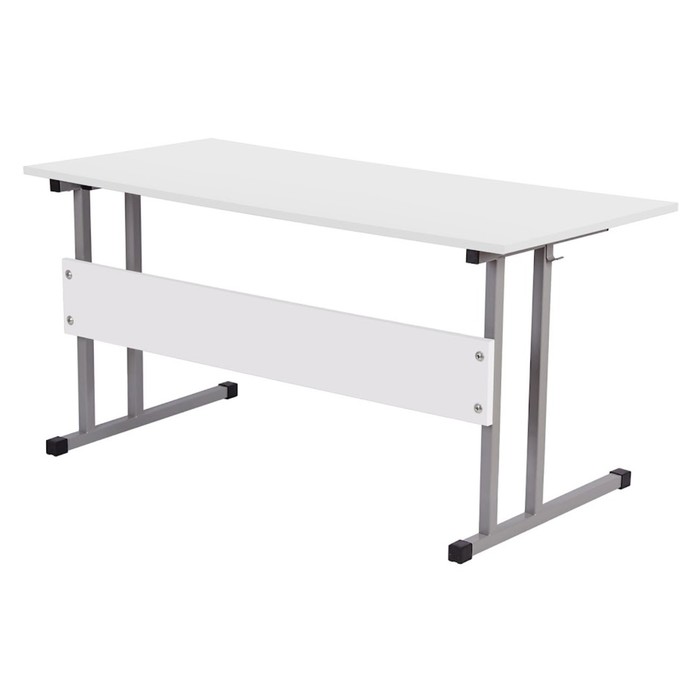 Парта Polini kids City D2 «Ученик», 3 группа, цвет серый-белый - Фото 1