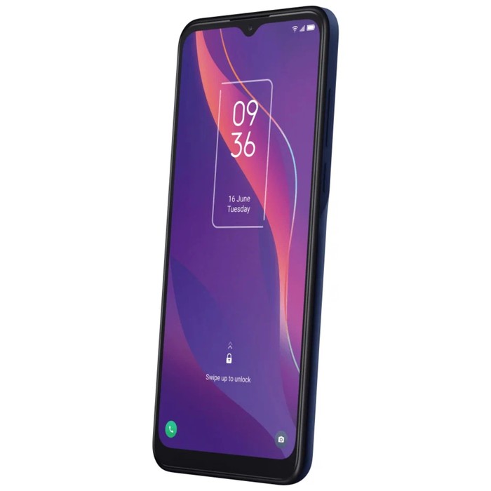 Смартфон TCL 306, 6.52", 3 Гб, 32 Гб, 13 Мп, 5 Мп, 2 Sim, LTE, 5000 мАч, синий - фото 51325280